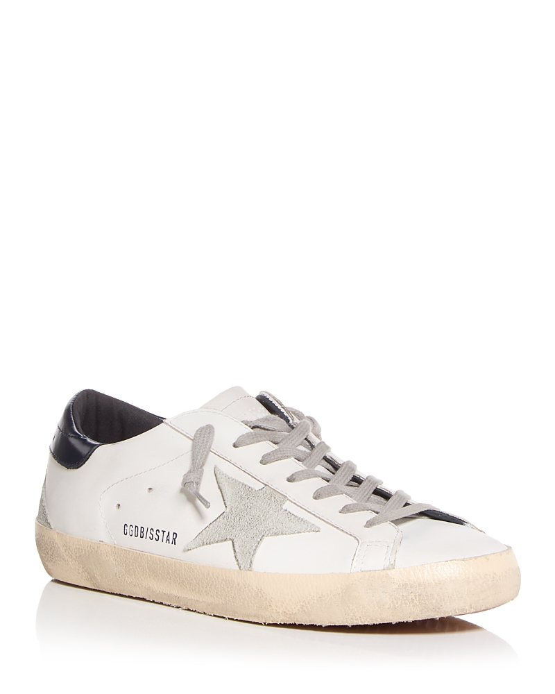 Golden Goose Deluxe Brand Men's Men's Super-Star Low Top Sneakers