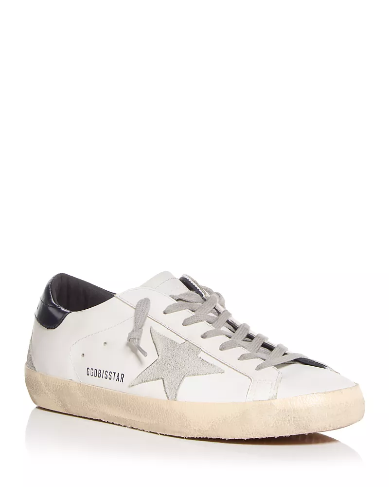 Golden Goose Deluxe Brand Men's Men's Super-Star Low Top Sneakers