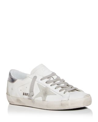 Golden Goose Deluxe Brand Men's Men's Super-Star Low Top Sneakers