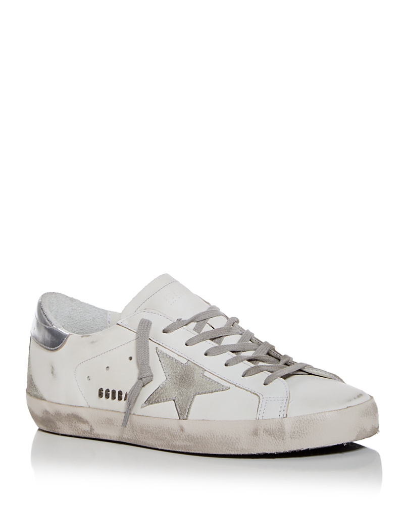 Golden Goose Deluxe Brand Men’s Men’s Super-Star Low Top Sneakers