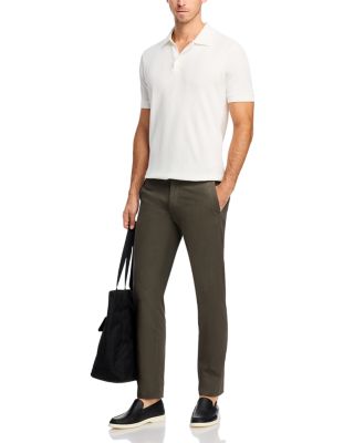 Variegated Texture Polo Shirt