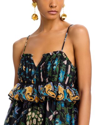 Winter Garden Pleated Dress 