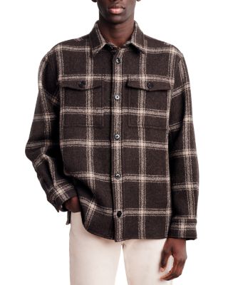 AMI - Relaxed Plaid Overshirt