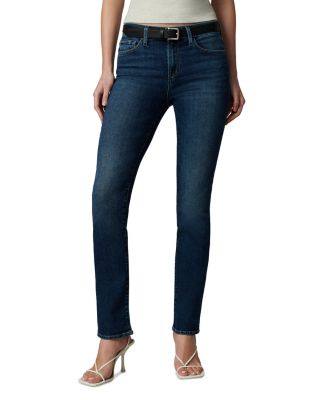 Joe's Jeans - The Lara Mid Rise Straight Leg Jeans in Double Down