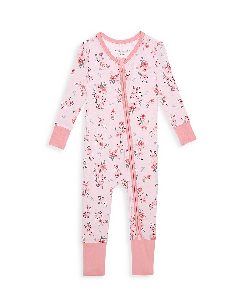 Shop Posh Peanut Girls' London Convertible One Piece Coverall - Baby In Open Pink