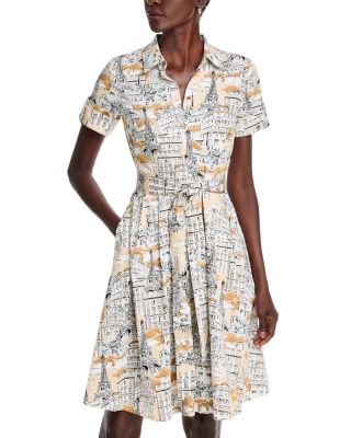 KARL LAGERFELD - Printed Shirt Dress