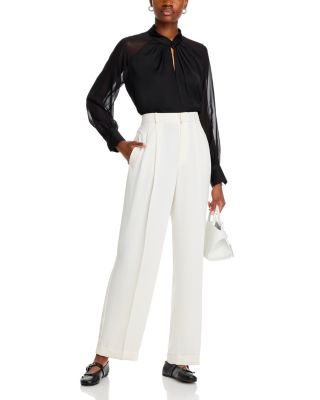 The Valentine Silk Blend Blouse