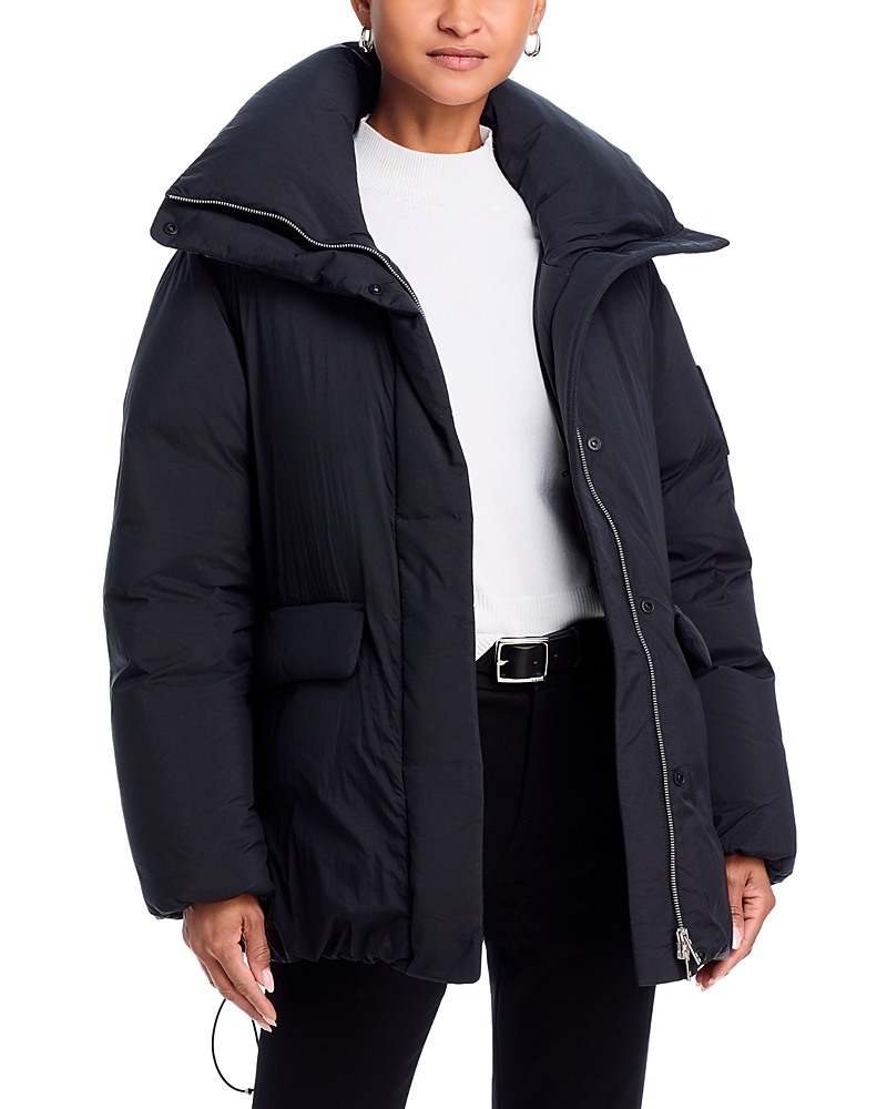 Moose Knuckles Katla Down Coat In Black