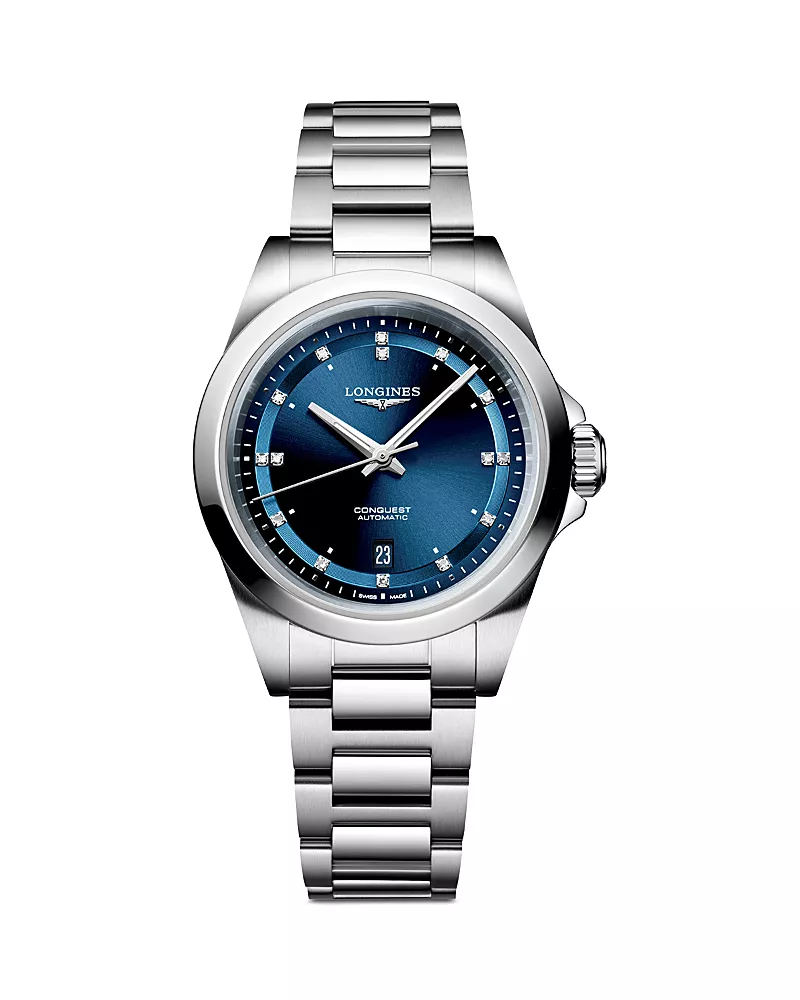 Longines Conquest Sunray Blue Watch, 30mm