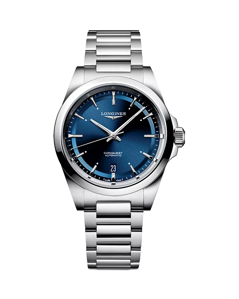 Longines Conquest Sunray Blue Watch, 38mm