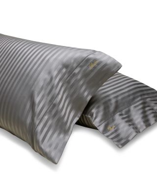 Raso Rigato King Pillowcase, Set of 2