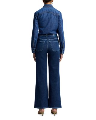 Ultra High Rise Wide Leg Jeans in Paradise Cove