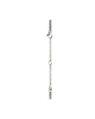 Sterling Silver JH Essentials Diamond Pav&eacute; Necklace, 16-18"