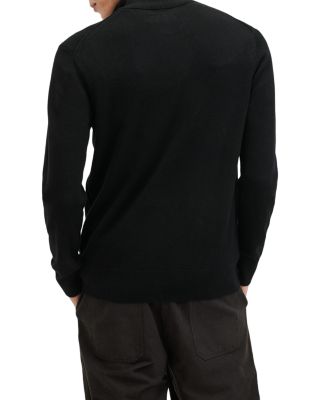 Kilburn Wool & Nylon Regular Fit Quarter Zip Sweater