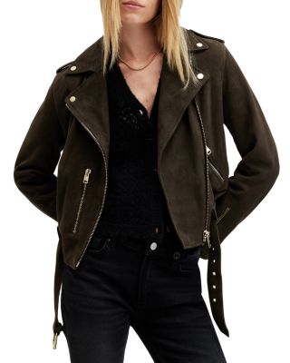 Suede Balfern Biker Jacket