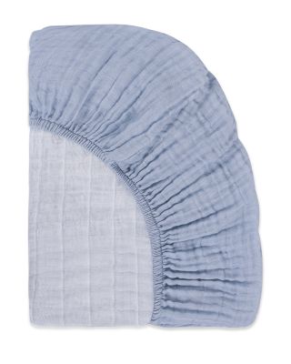 All Stages Midi Crib Sheet in GOTS Certified Organic Muslin Cotton