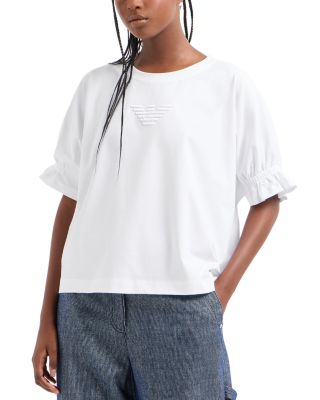 Emporio Armani - Ruffle Sleeve Top