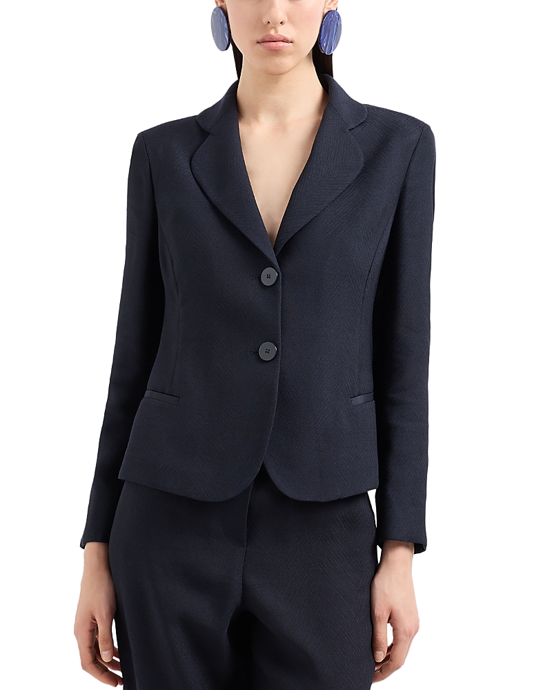 EMPORIO ARMANI CHEVRON JACKET