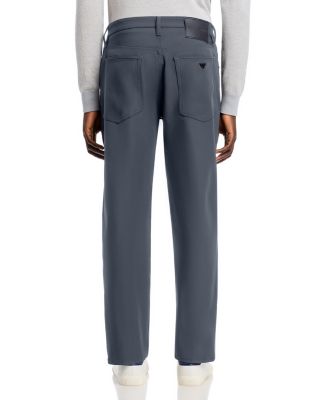 Nylon Stretch Loose Fit Pants 