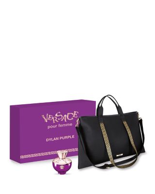VERSACE ディランパープル セット Versace Pour Femme Dylan Purple Perfume & Body Wash 4 Pcs Gift Set