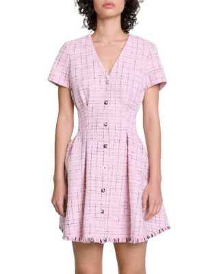 Maje Rimexia Tweed Dress