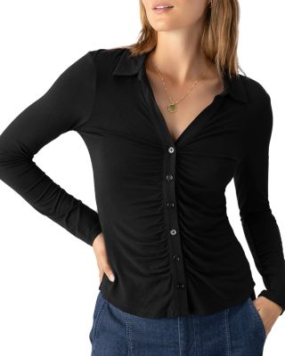 Dreamgirl Ruched Knit Shirt