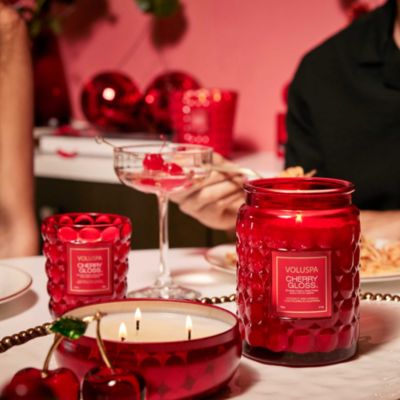 Cherry Gloss Candle Collection