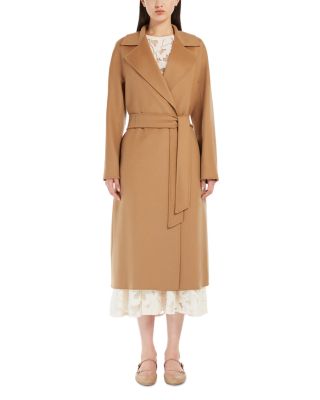 Max Mara Studio - Cles Wool, Cashmere, and Silk Midi Robe Coat