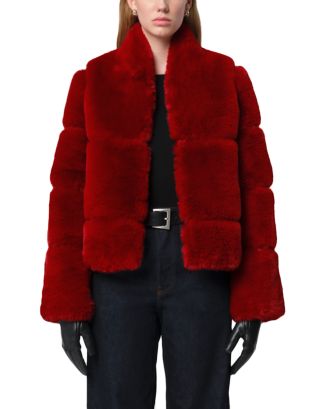 Apparis Sai Faux Fur Jacket | Bloomingdale's