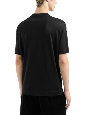 Bulldog Rhinestone Embroidered Tee