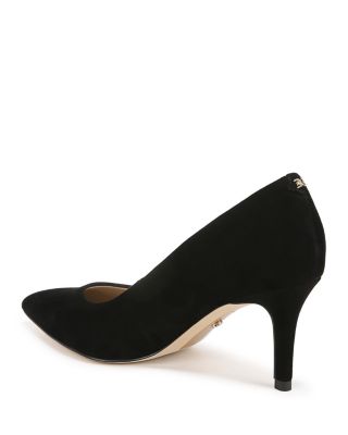 Women's Vienna Pointed Toe Mid Heel Pumps 