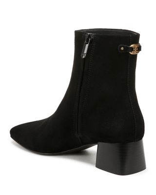 Women's Paige Square Toe Block Heel Ankle Booties
