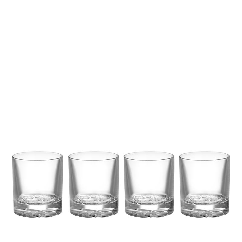 Orrefors Carat Old Fashioned Glasses, Set Of 4 In Clear