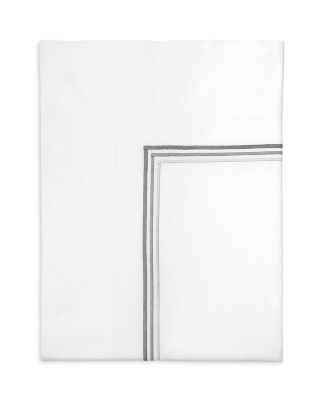 Pratesi Tre Righe Ombre Flat Sheet, King