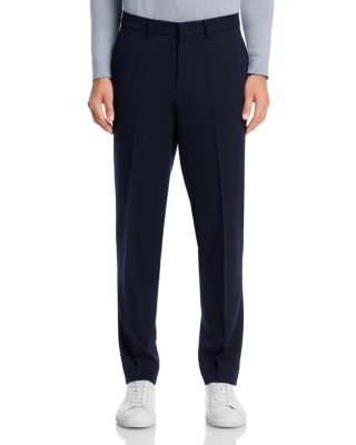 Stretch Wool Slim Fit Suit Pants