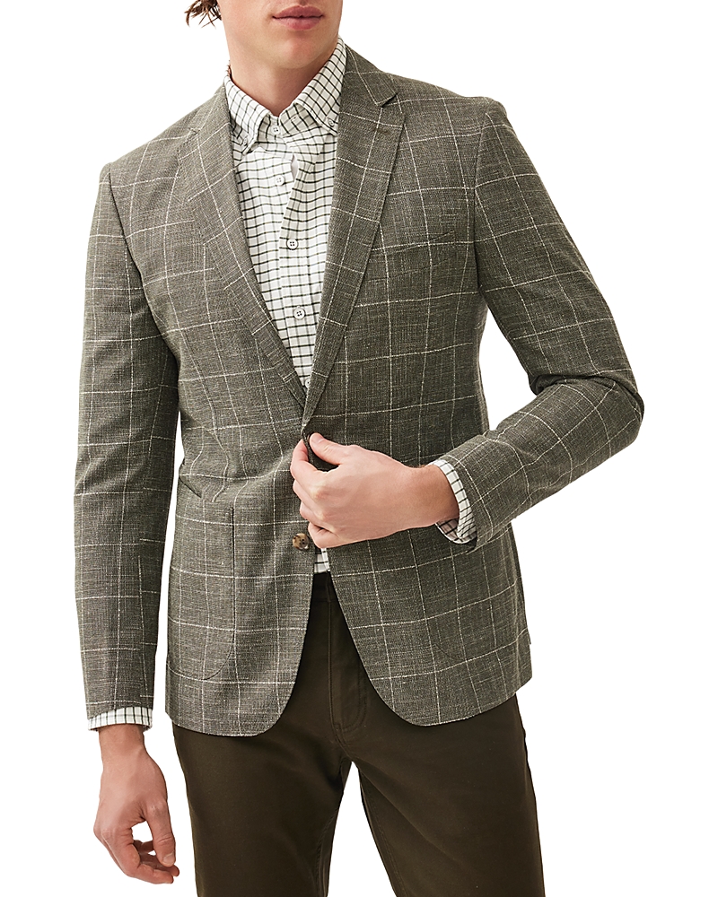 Rodd & Gunn Karaka Point Slim Fit Jacket In Kelp