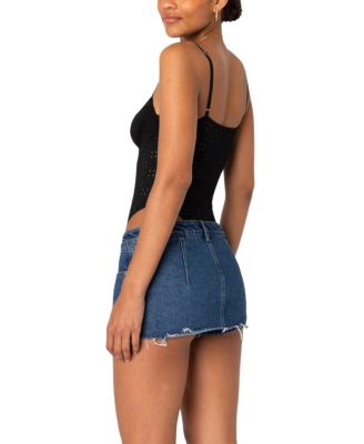 Raven Cupped Eyelet Bodysuit