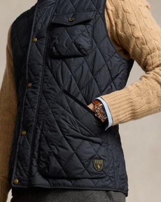 Quilted Full Zip Utility Vest