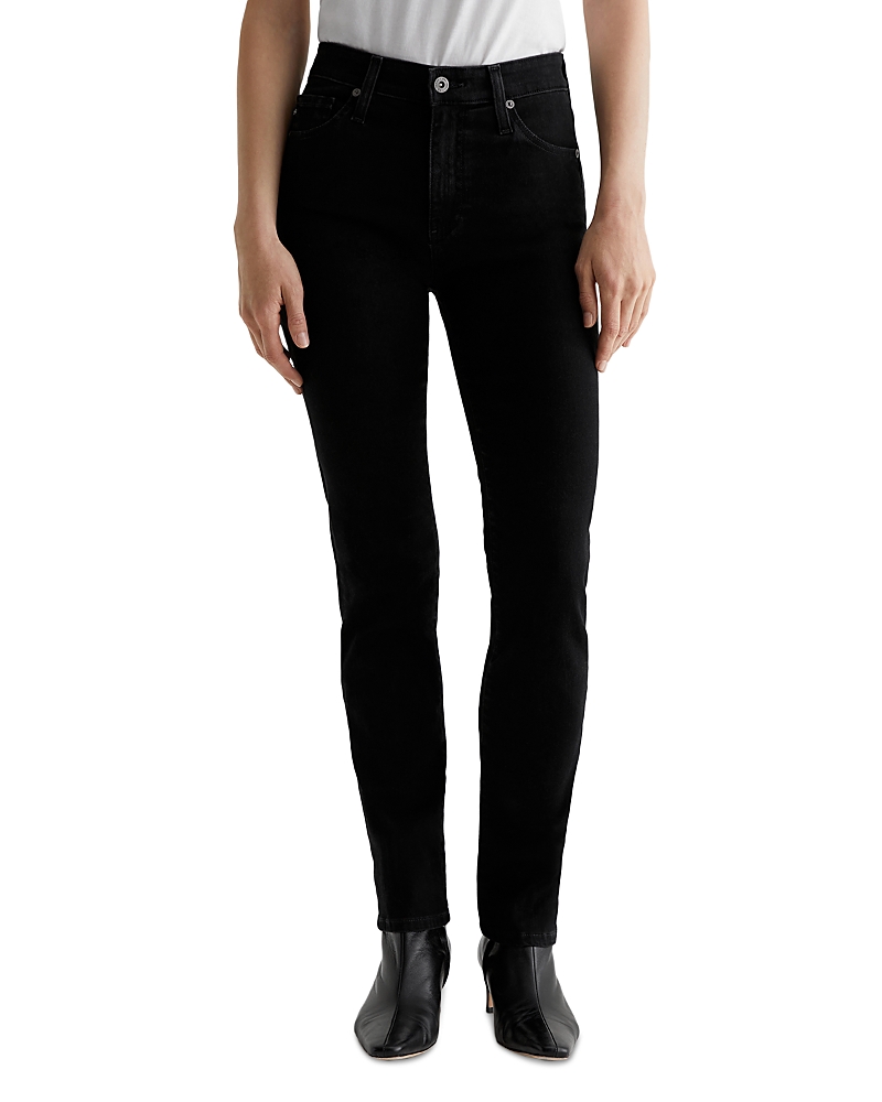Ag Mari High-rise Slim Straight Jeans In Alchemy