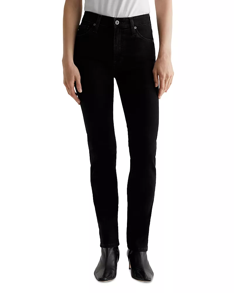 Ag Mari Mid Rise Slim Straight Jeans in Alchemy