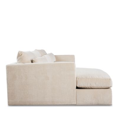 Brea 2-Piece Fabric Sectional - Exclusive