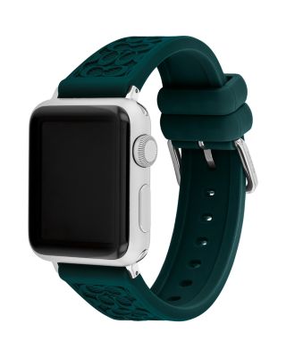 Apple Watch&reg; Green Silicone Strap, 38/40/41mm