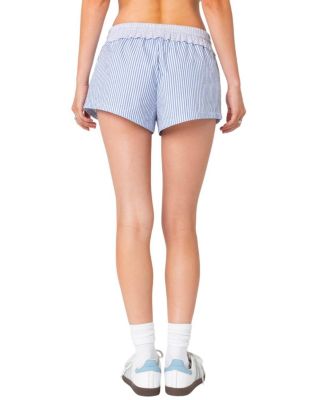 Riva Striped Contrast Shorts