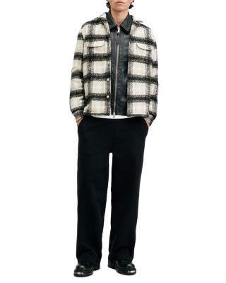 Lapse Relaxed Fit Plaid Shirt Jacket 