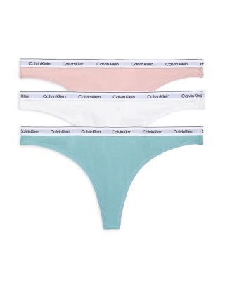 Calvin Klein Modern Logo Thong, Set of 3