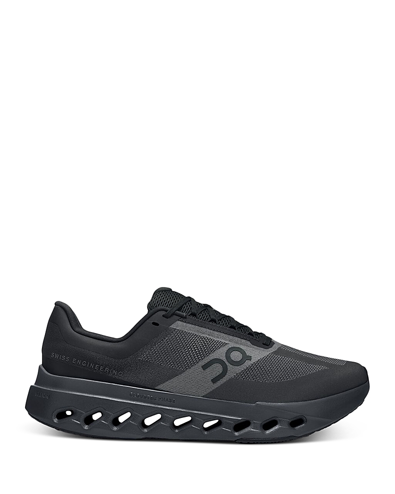 On Black Cloudsurfer Next Sneakers In Black Eclipse
