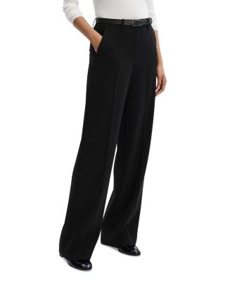 Theory Admiral Crepe Relaxed Straight Pants | Bloomingdale's