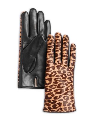 Cashmere-Lined Calf Hair Gloves - Exclusive