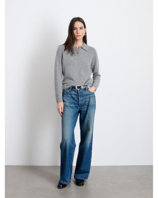 Alice Cashmere Polo Sweater