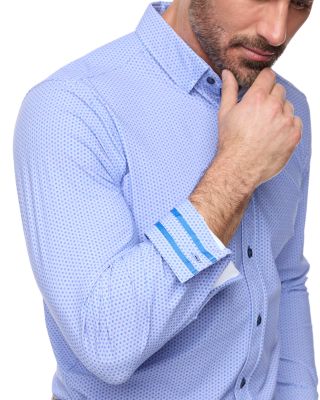 Clifford Button Front Printed Shirt